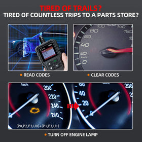 LAUNCH Creader 3001 screen displaying live engine data for immediate troubleshooting