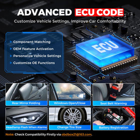 LAUNCH accessories and connector kit laid out for versatile vehicle coverage