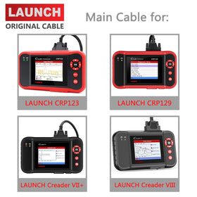 LAUNCH cable PVC coating close-up demonstrating flexibility and long lifespan