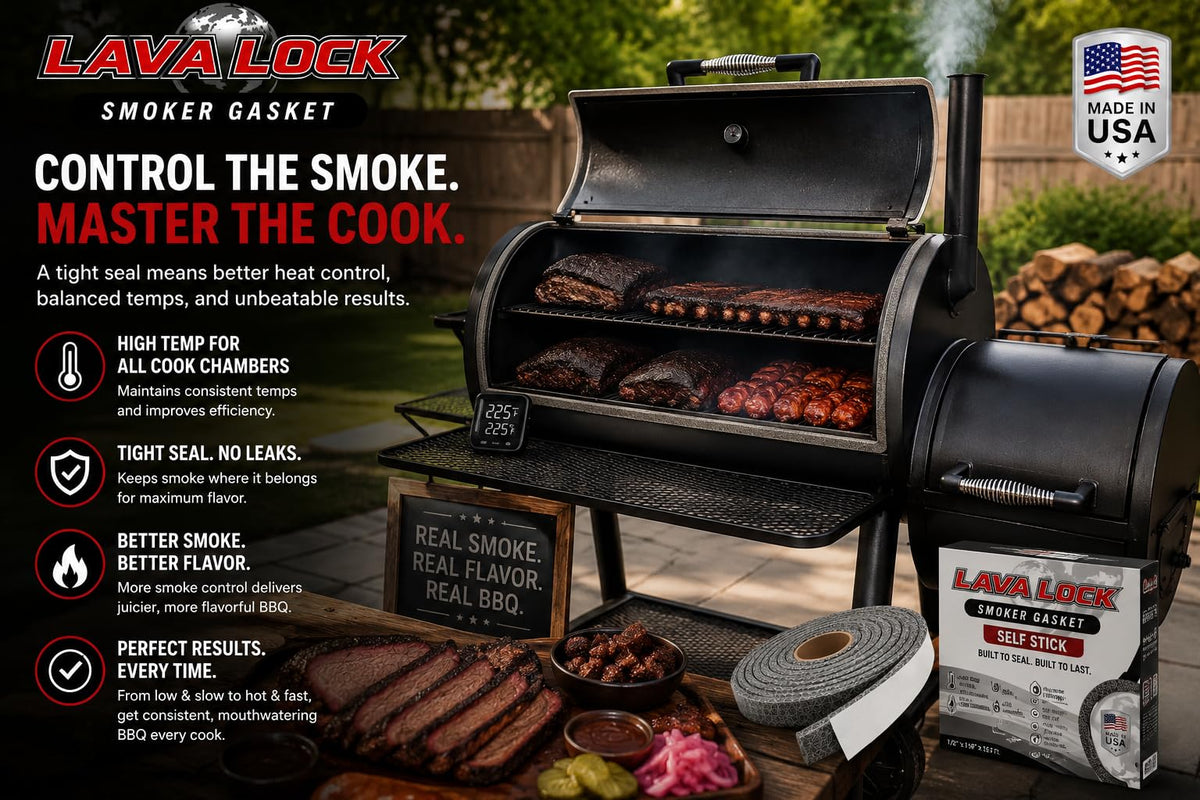 LavaLock gasket close-up texture highlighting heat-resistant durability