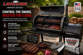 LavaLock gasket close-up texture highlighting heat-resistant durability
