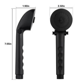 LavishStream closeup of dual acrylic knobs showing smooth control and durable design