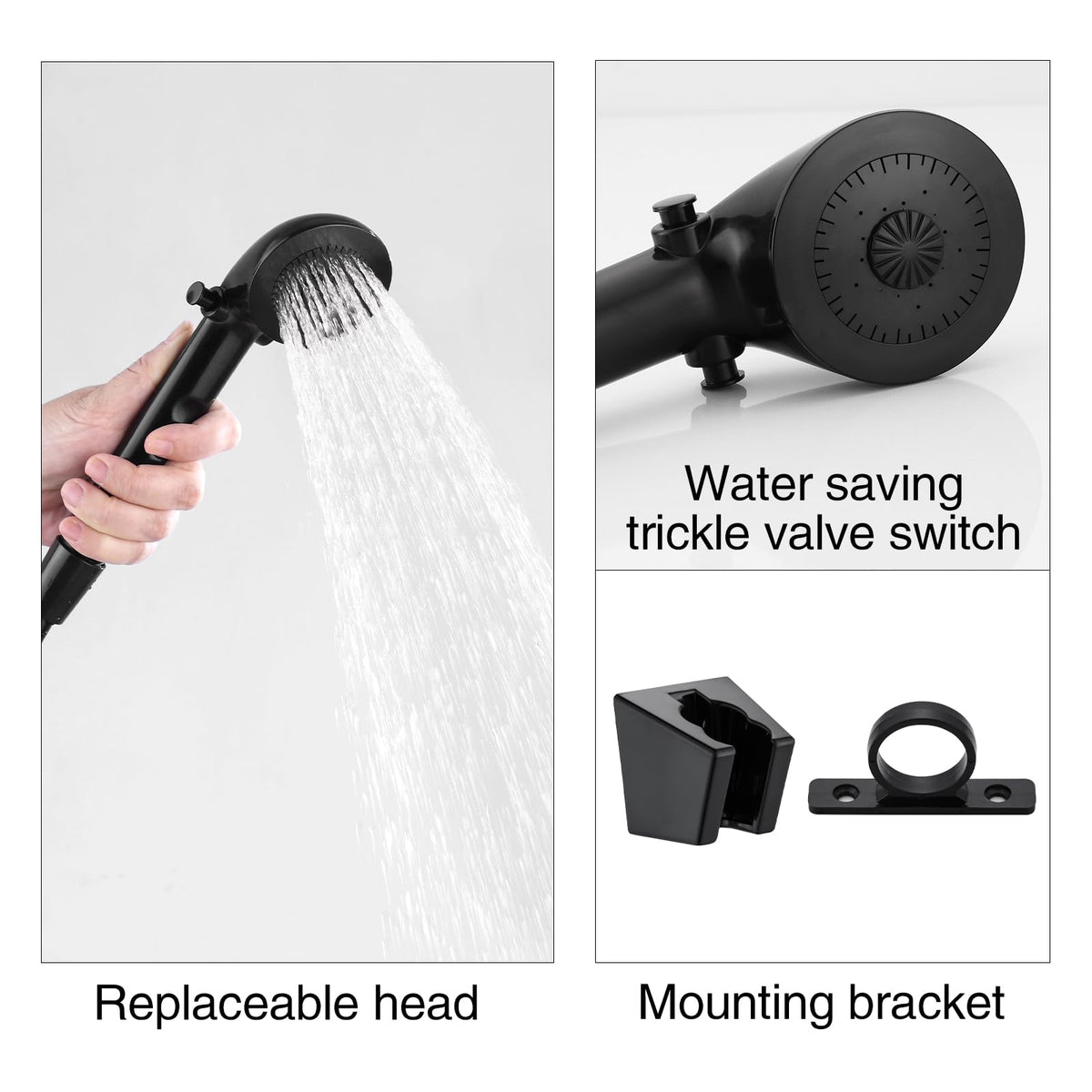 LavishStream mounted bracket and guide ring on wall for tidy storage and secure docking