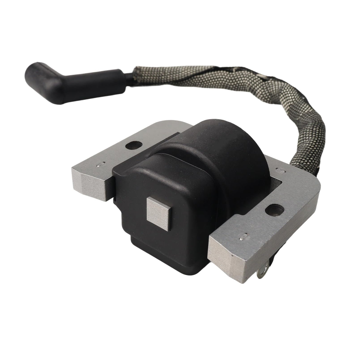 LawnCamille ignition coil installed on Kohler engine illustrating straightforward fitment