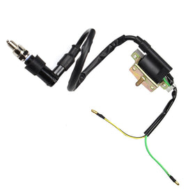 LAXEEM ignition coil detail illustrating durable casing and improved spark delivery