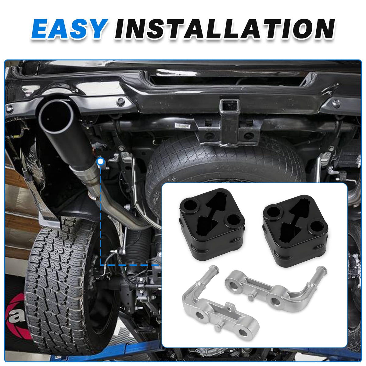 Lazenta lifestyle photo of Ram 1500 on road illustrating reduced vibration benefits