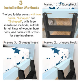 LBMBMO ladder installed inside an RV showing compact fit and easy camper access