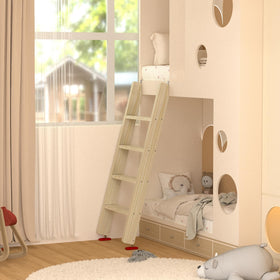 LBMBMO ladder with painted DIY finish demonstrating easy customization
