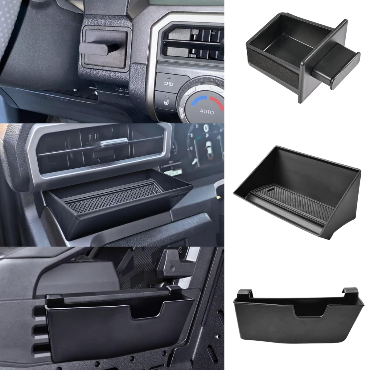 LBNCOBAG front console assembly showing clean storage and improved organization