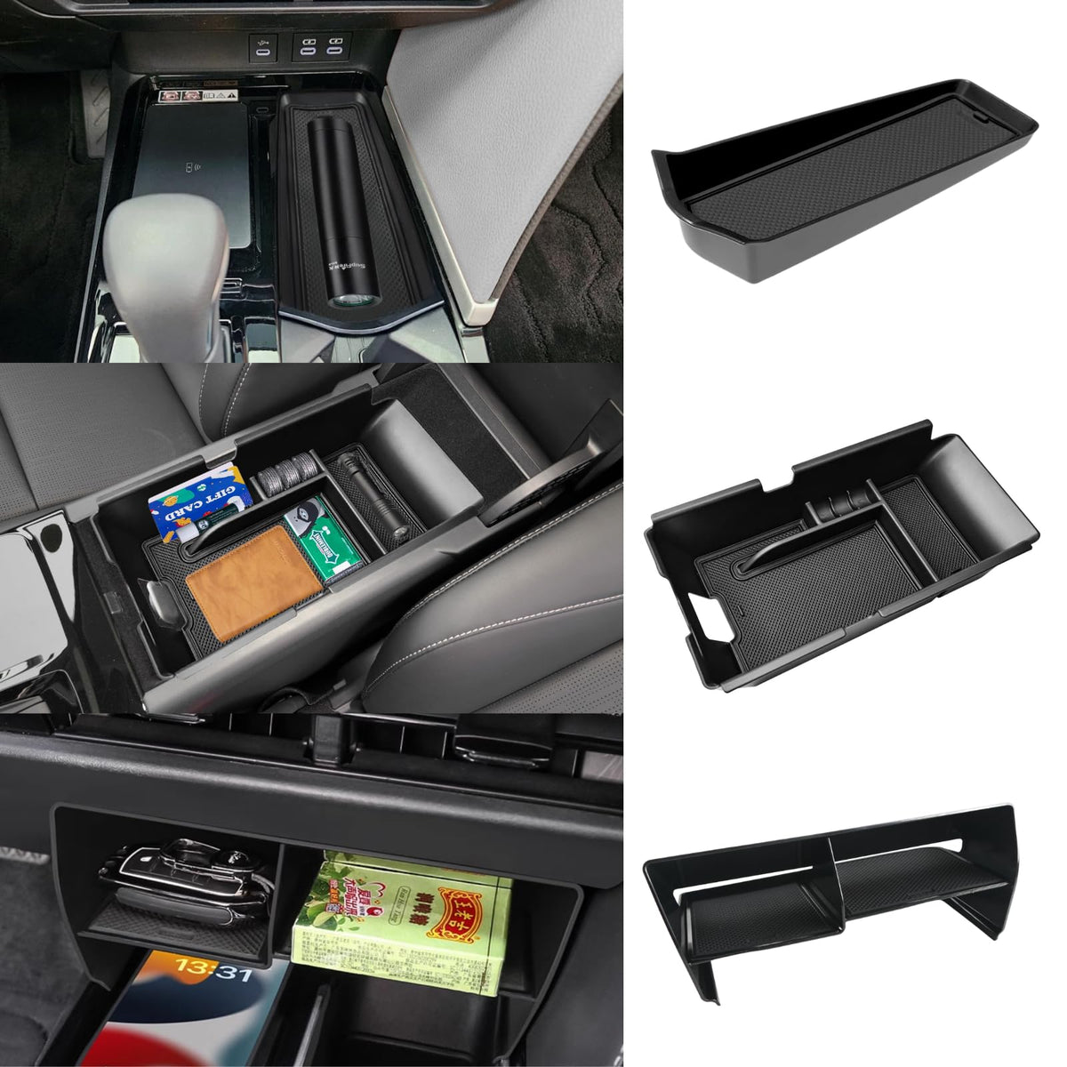 LBNCOBAG front view of three-piece organizer showing OEM look and neat fit