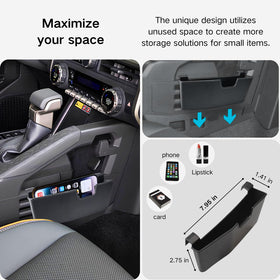 LBNCOBAG installed in 4Runner front console for OEM-fit storage and tidy cabin