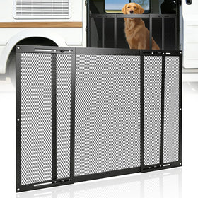 LCGAOYA front view installed on RV door showing protection benefit