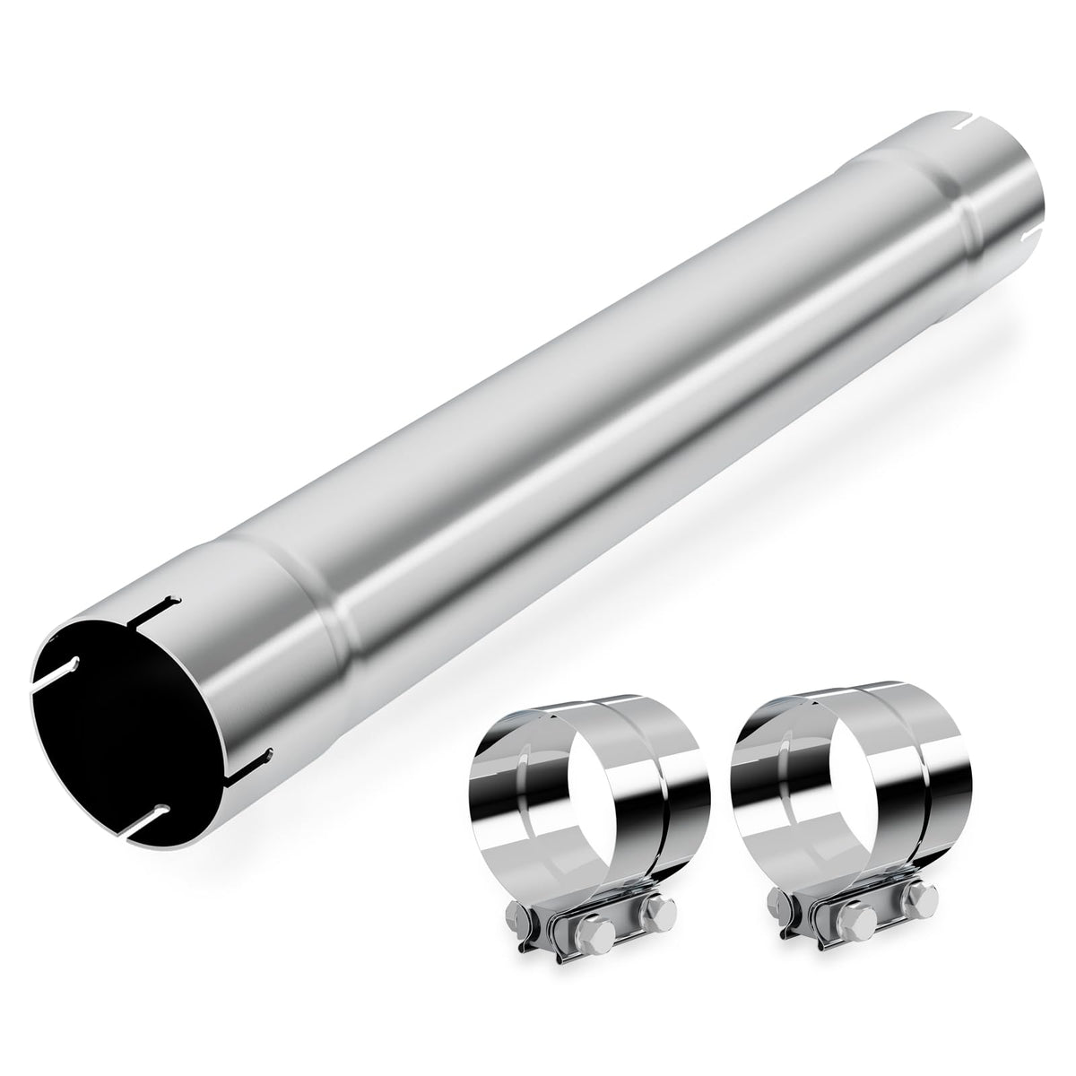 LCGP 4 inch pipe front profile showing smooth flow and easy fit