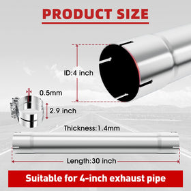 LCGP tube beside measuring tape demonstrating the 30-inch length advantage