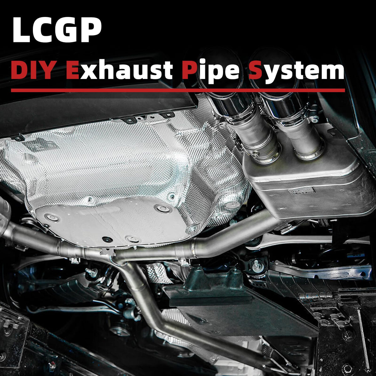 LCGP tube in garage setting showing ready-to-use DIY or shop benefit