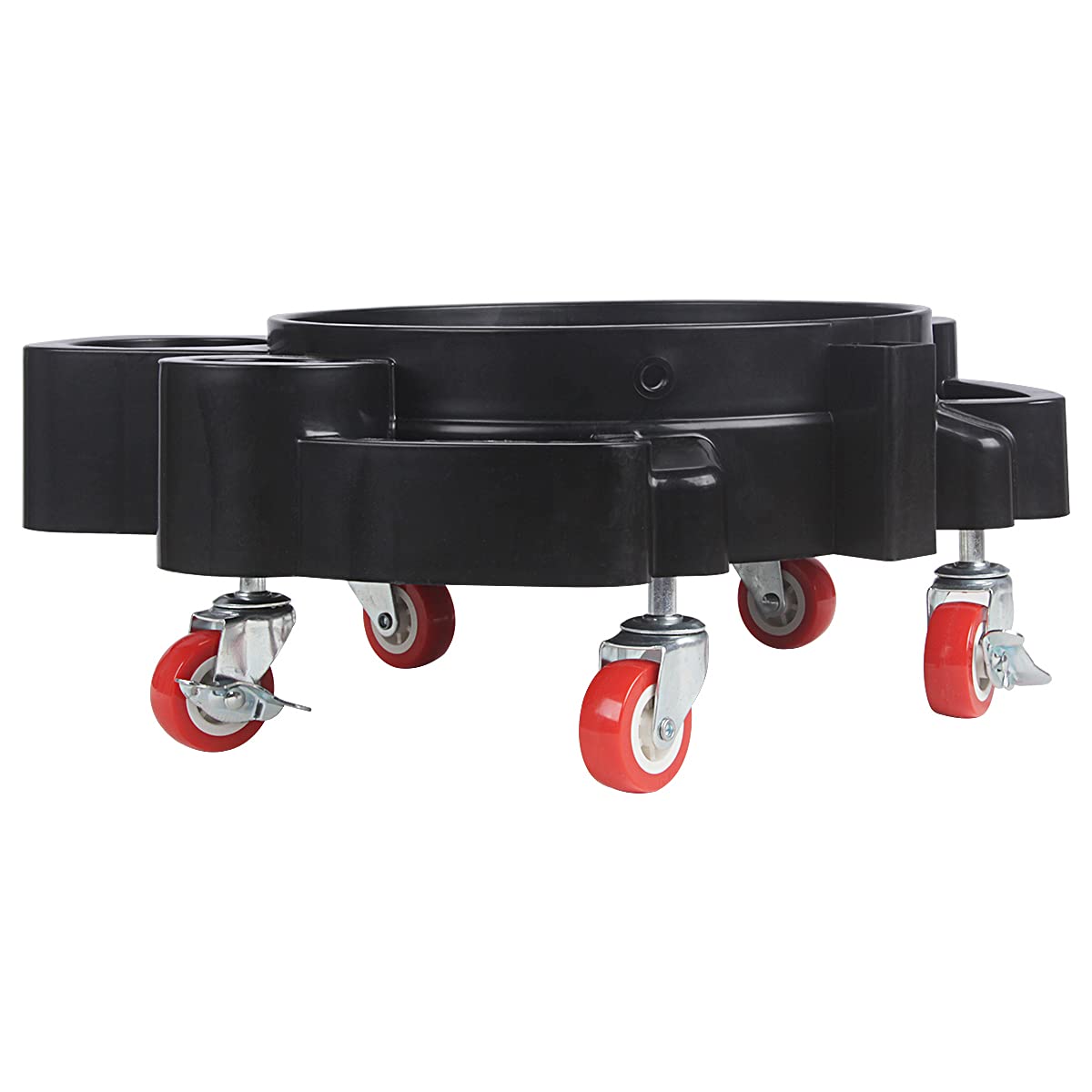 LCGP close-up of heavy-duty caster wheels demonstrating smooth 360-degree rolling
