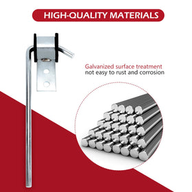 LCGP galvanized finish detail resisting rust for long-lasting durability benefit