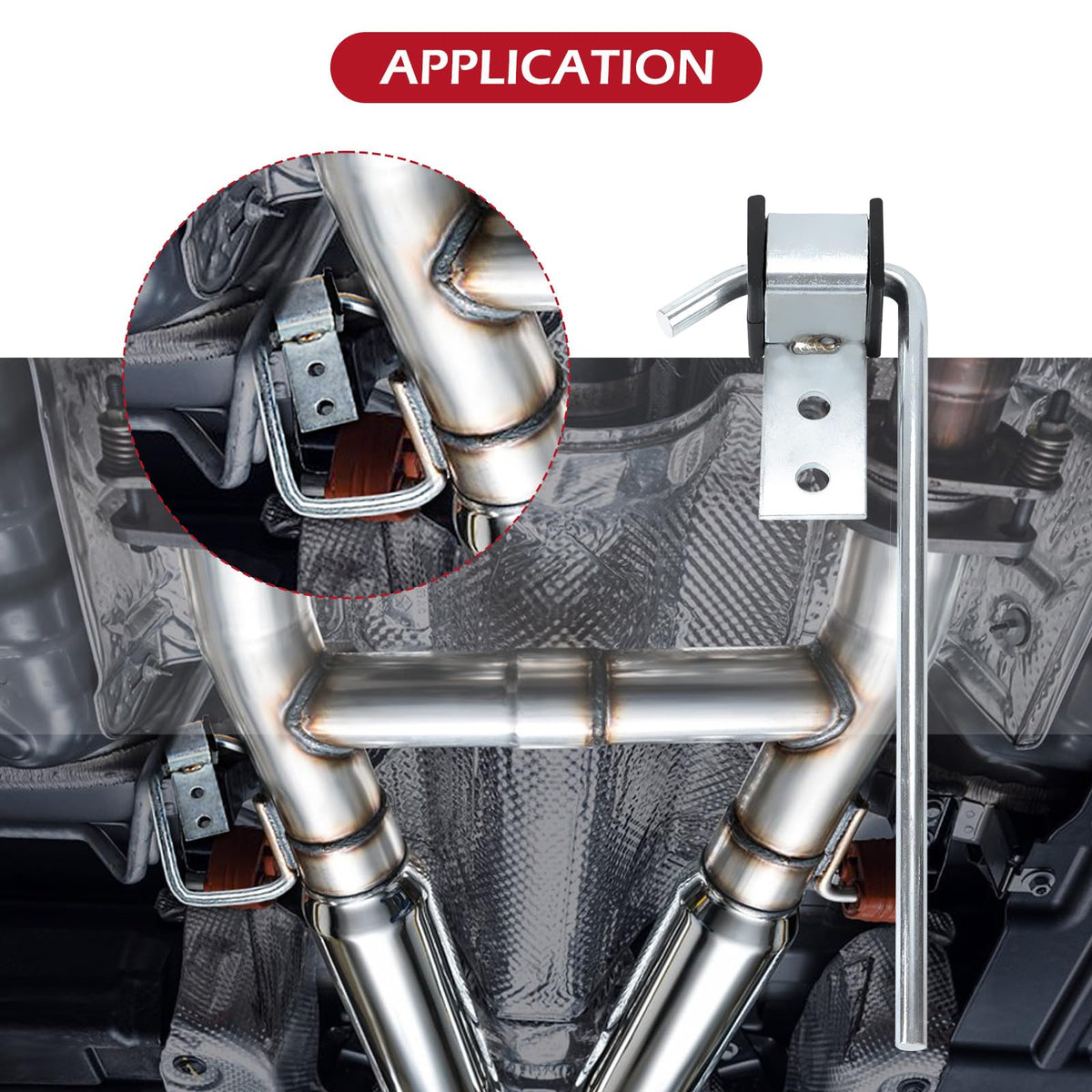 LCGP hanger in garage installation scene illustrating practical application benefit