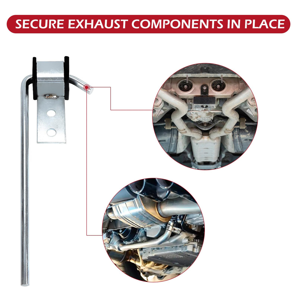LCGP hanger mounting end with two welding holes enabling easy installation benefit