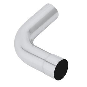 LCGP front view of 3-inch 90° exhaust elbow showing shape and fit benefit