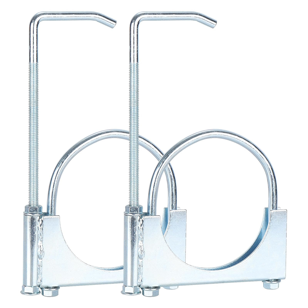LCGP front view clamp and hanger showing secure fit benefit