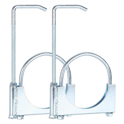 LCGP front view clamp and hanger showing secure fit benefit