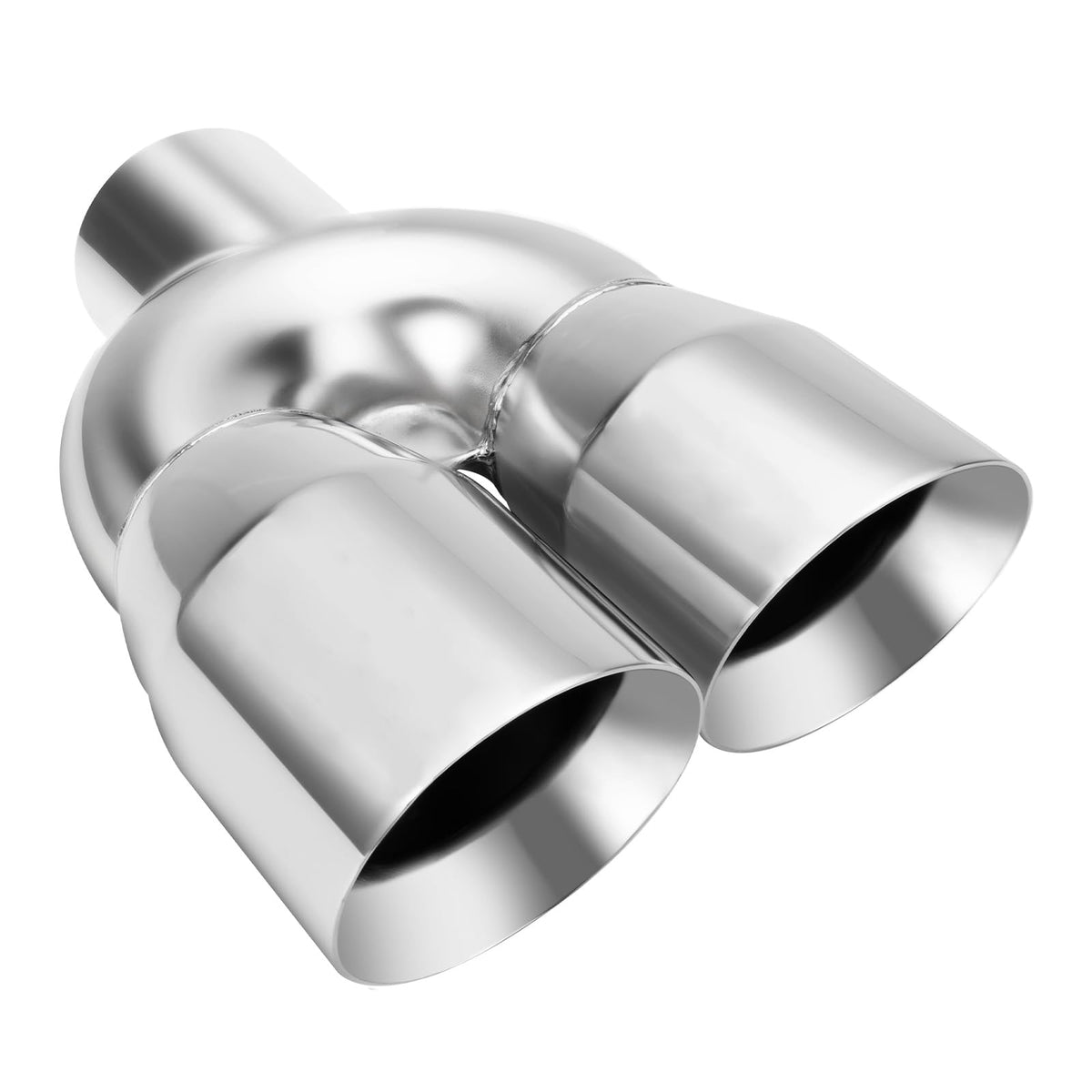 LCGP front view polished dual tip showing polished finish and sleek styling benefit