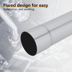LCGP pipe installed under vehicle demonstrating easy slip-fit advantage