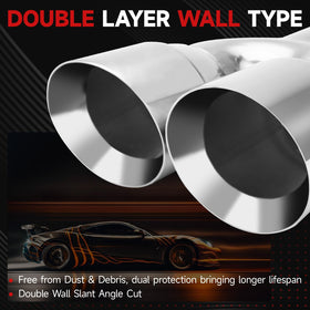 LCGP installed on sedan rear visualizing upgraded rear look and style benefit