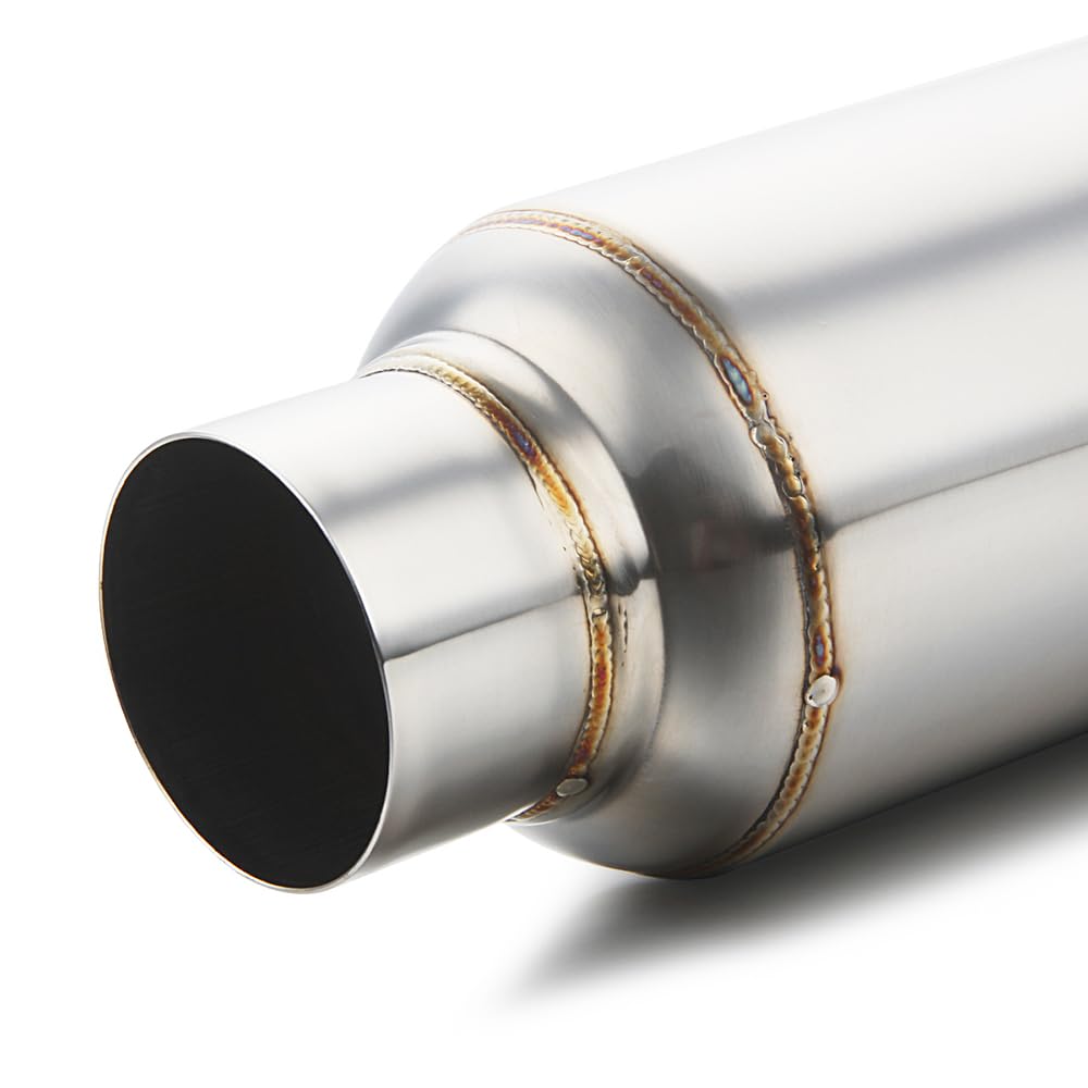 LCGP installed on vehicle exhaust demonstrating improved tone and flow