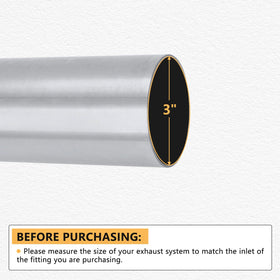 LCGP side view with measuring tape showing 30 inch length for accurate fit