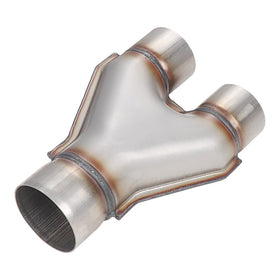 LCGP outlet ports showing dual 2.5 inch IDs for attaching mufflers or tips