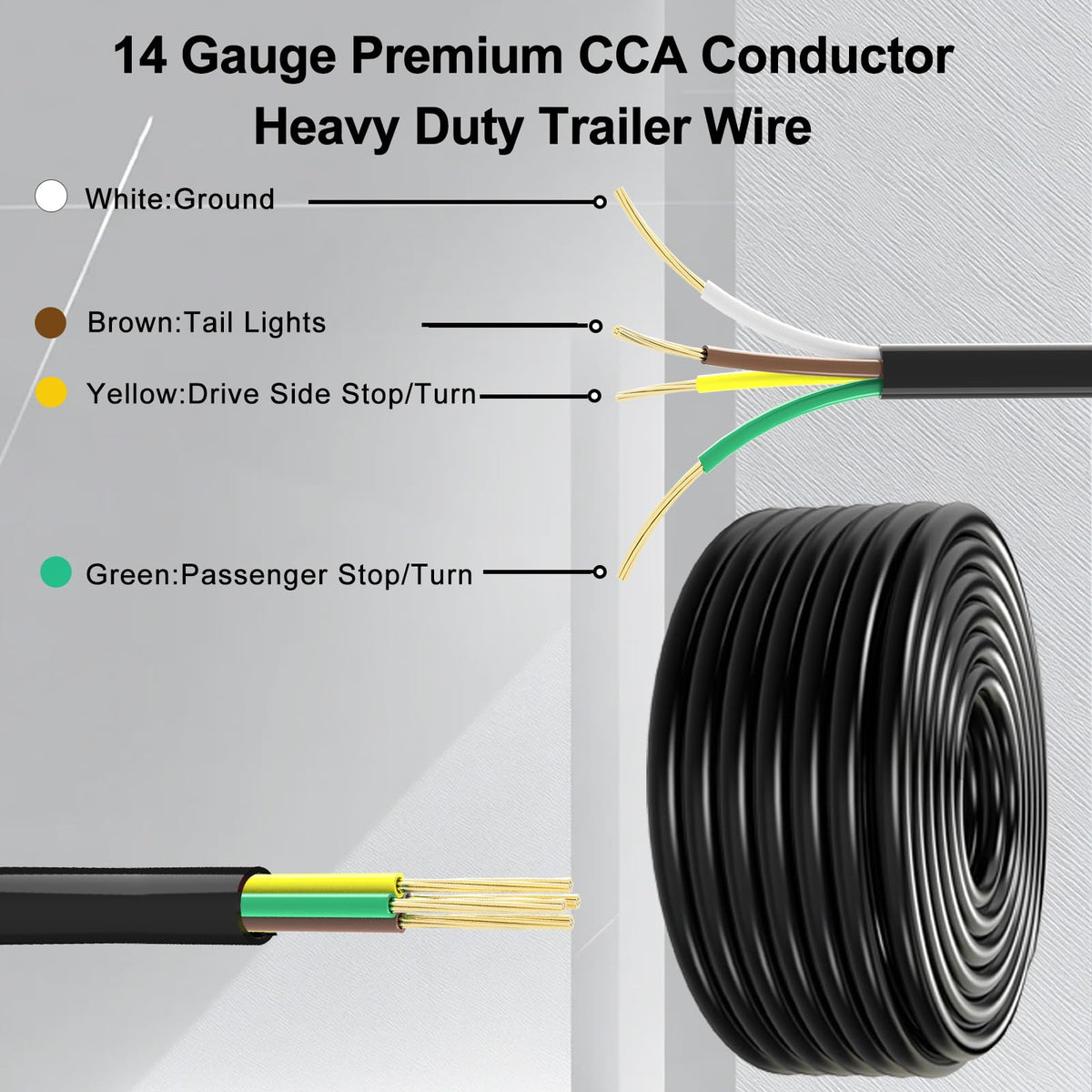 Lcrslitx cable bending in hand to show flexibility and weather resistance