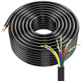 Lcrslitx front spool showing full 100FT cable, highlights long run advantage