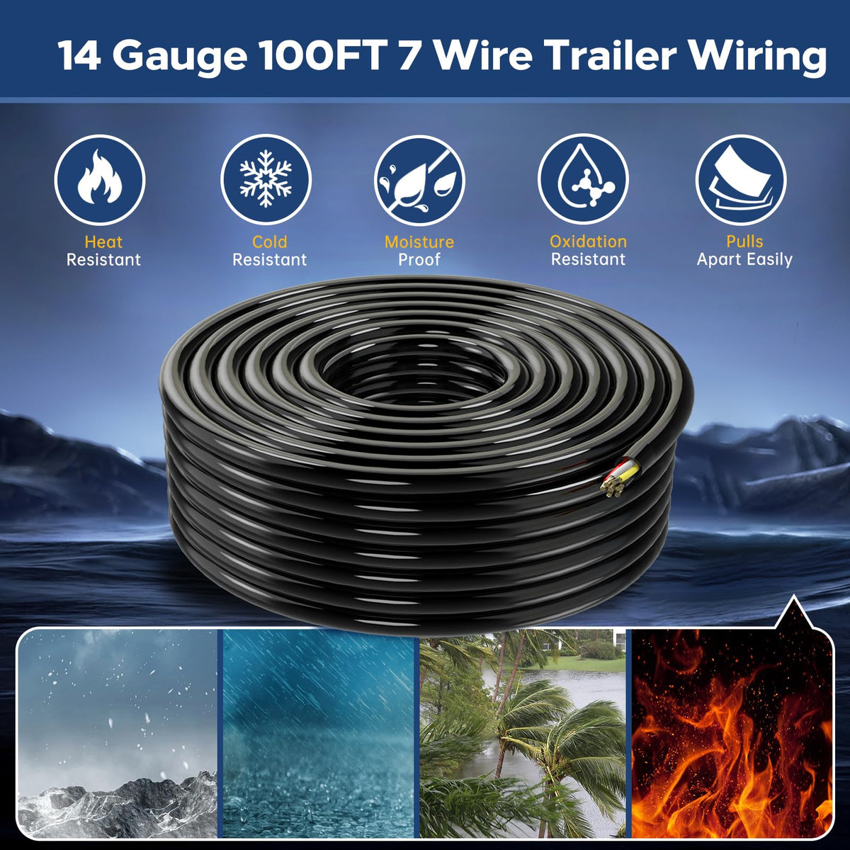 Lcrslitx cable routed through trailer chassis, proves easy installation benefit