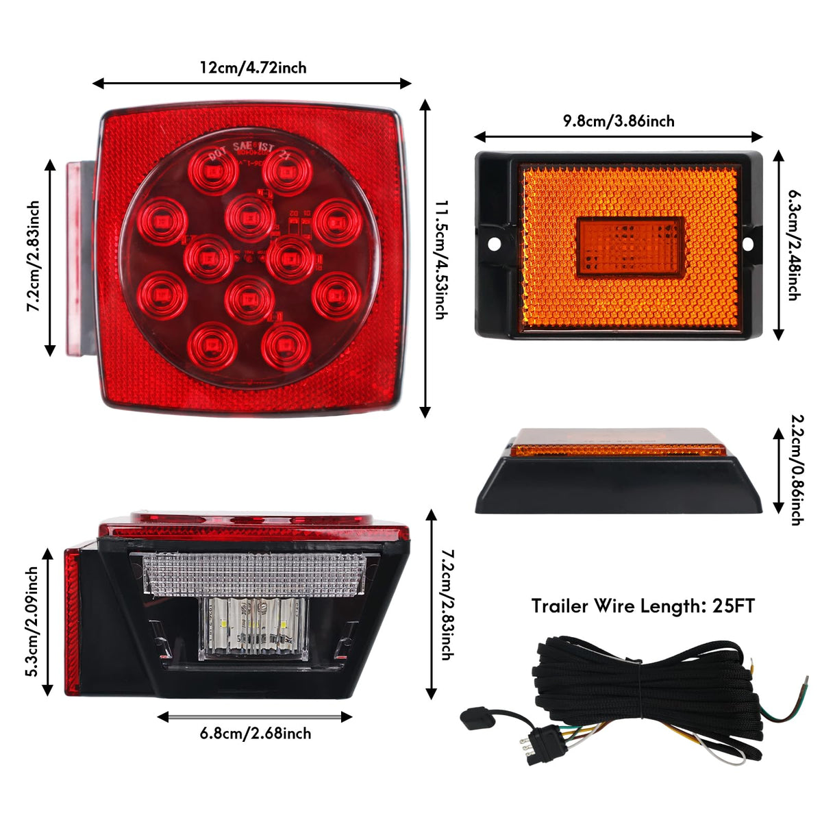 Lcrslitx lifestyle image of trailer at ramp showing easy launch and reliable signaling