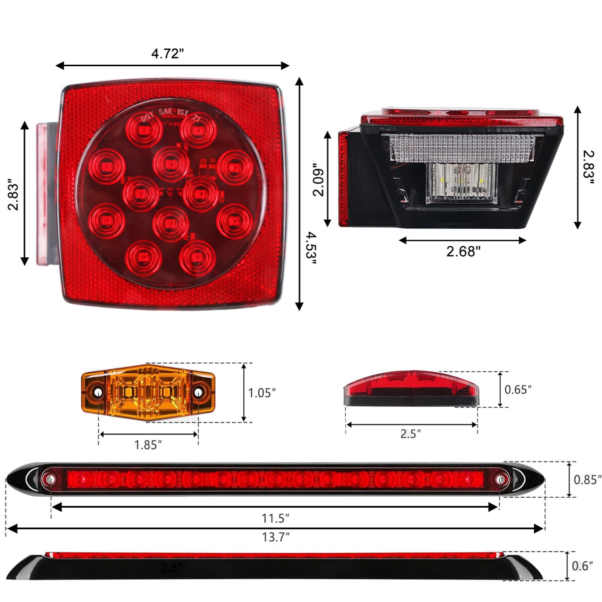 Lcrslitx product beside ruler showing compact size for easy replacement