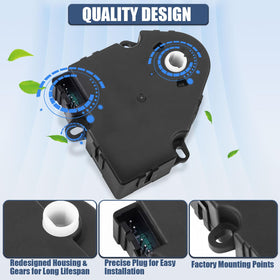 LCWRGS actuator close-up of gear housing illustrating durable construction