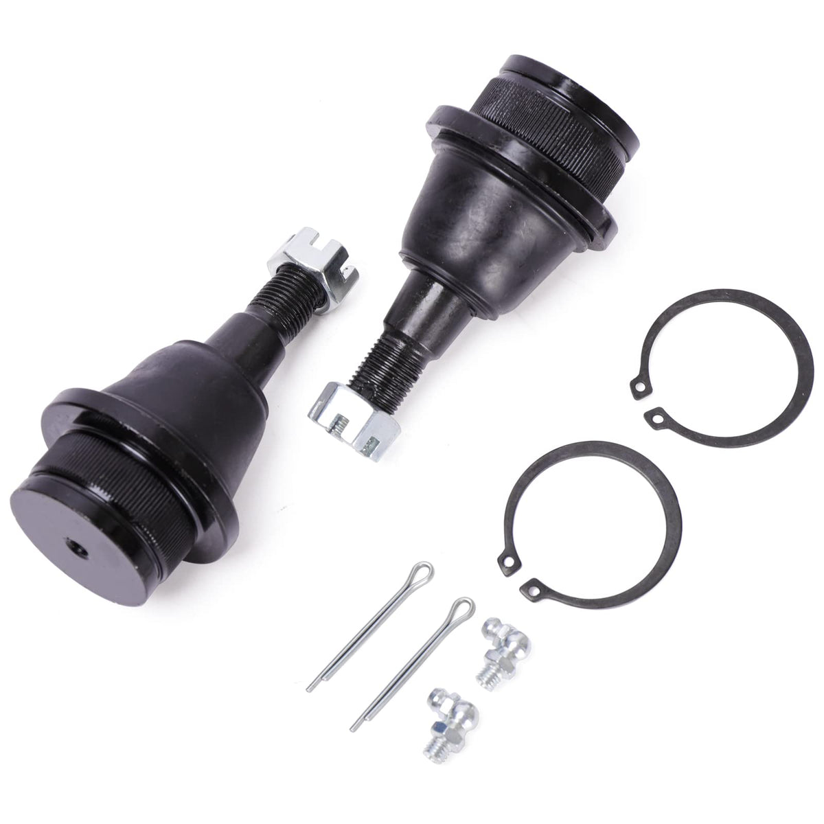 LCWRGS ball joint next to coin size comparison showing compact OEM-style dimensions