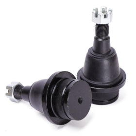 LCWRGS ball joints installed under SUV suspension demonstrating restored handling