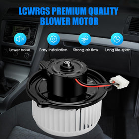 LCWRGS impeller close-up revealing balanced blades for smooth airflow