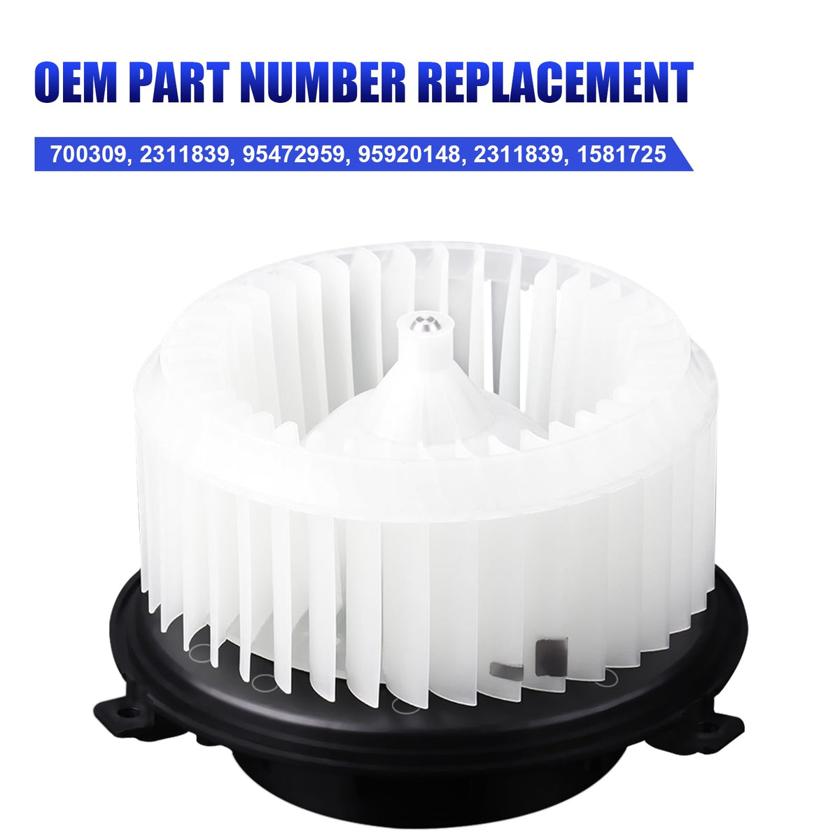 LCWRGS blower motor electrical connector detail ensuring correct plug fit and secure connection