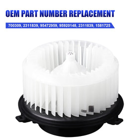 LCWRGS blower motor electrical connector detail ensuring correct plug fit and secure connection