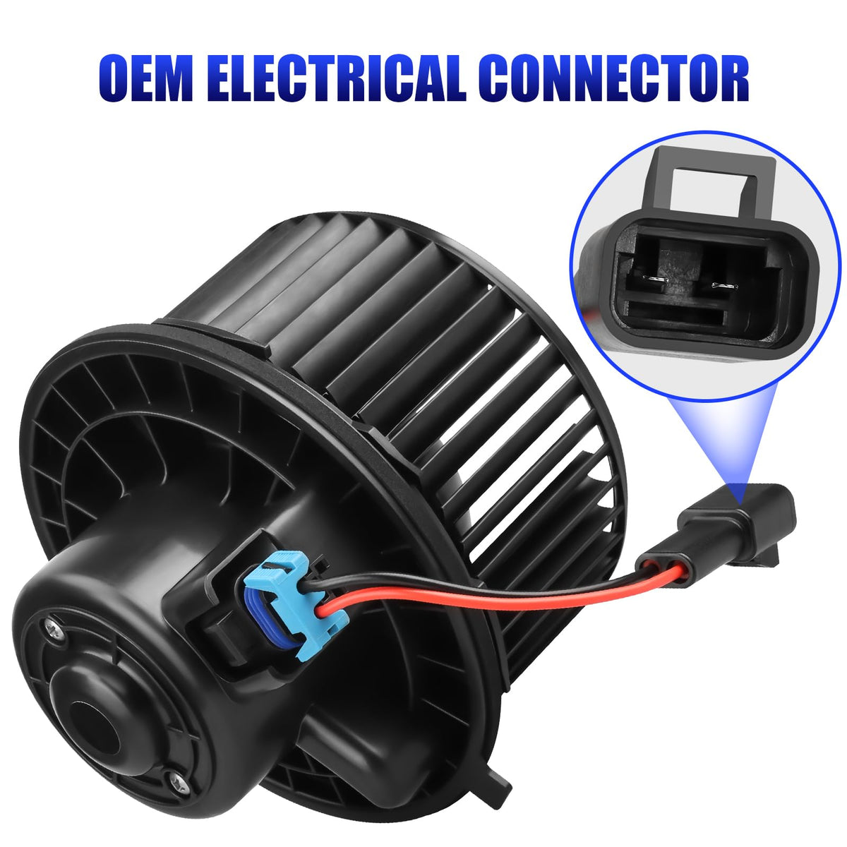 LCWRGS blower motor installed in vehicle improving cabin airflow