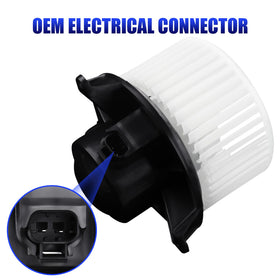 LCWRGS blower motor installed in vehicle HVAC housing restoring airflow benefit