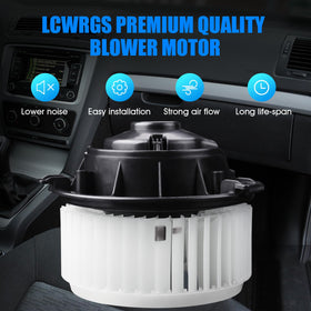 LCWRGS blower motor side profile highlighting durable construction and compact design