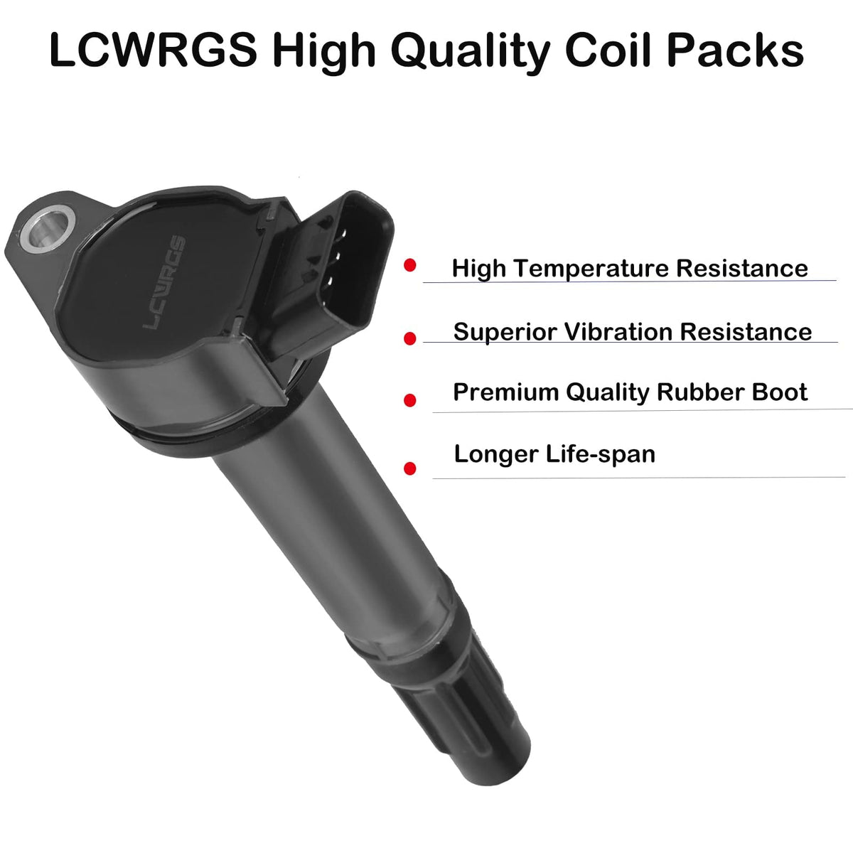 LCWRGS close-up of coil connector, shows secure electrical fit