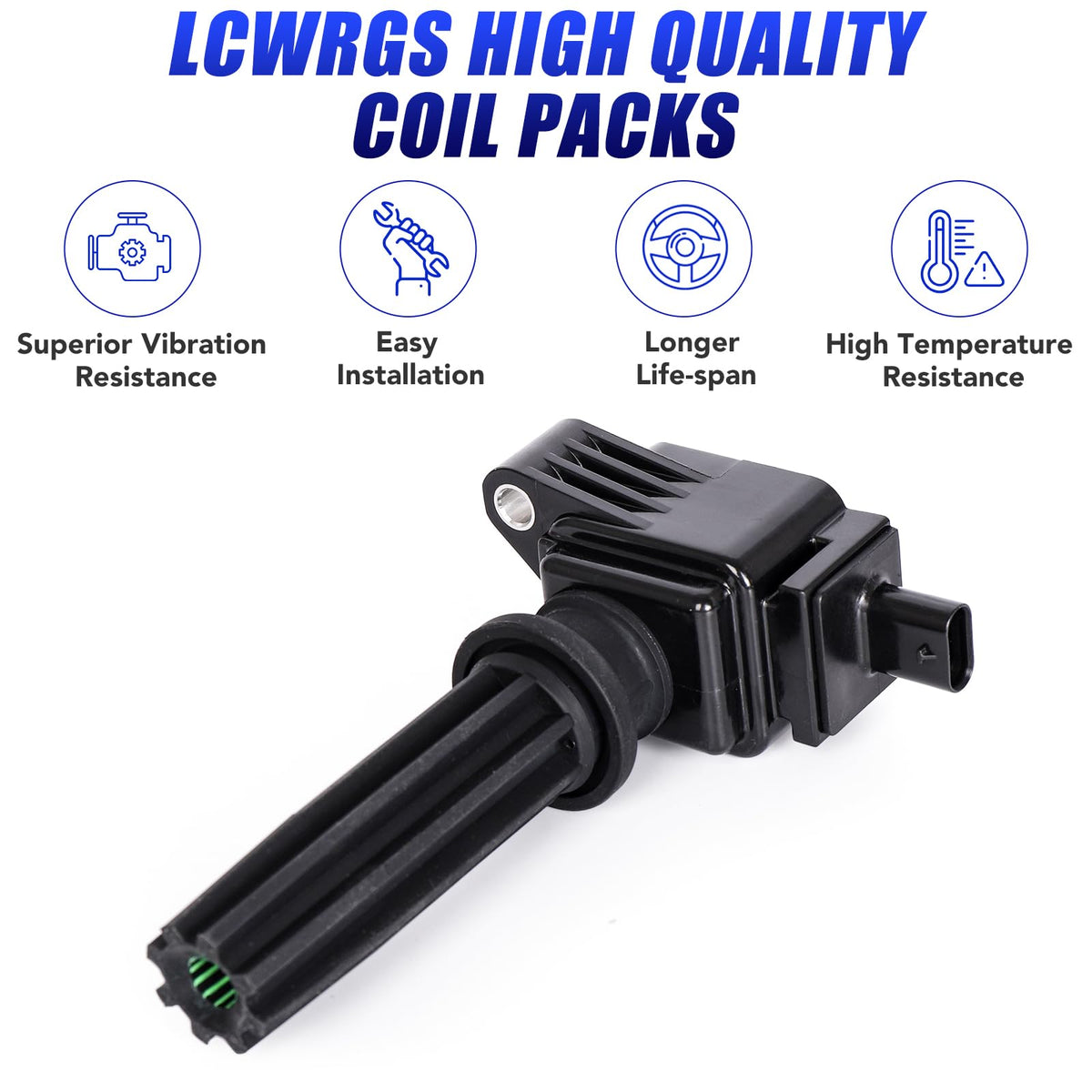 LCWRGS coil close-up showing electrical connector and seal, ensures proper fit
