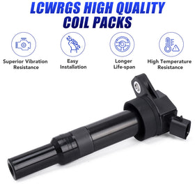 LCWRGS coil close-up of electrical connector, highlighting secure fit and reliable conductivity