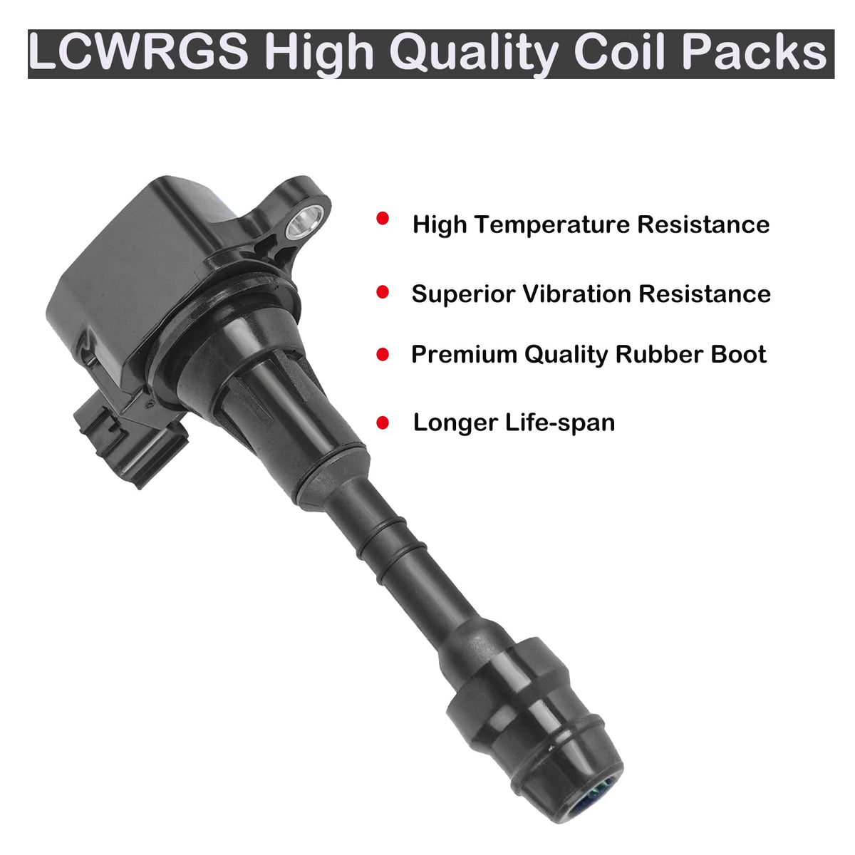 LCWRGS close-up of copper windings highlighting conductivity and reliable spark delivery benefit